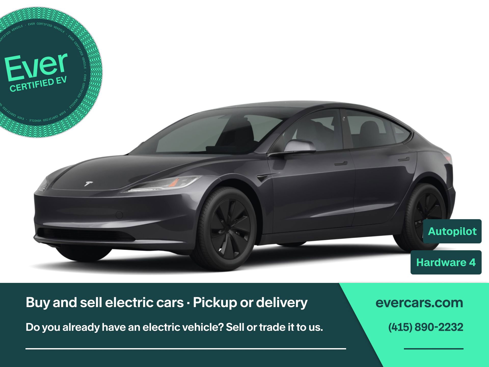 Used 2025 Tesla Model 3 Long Range image 1