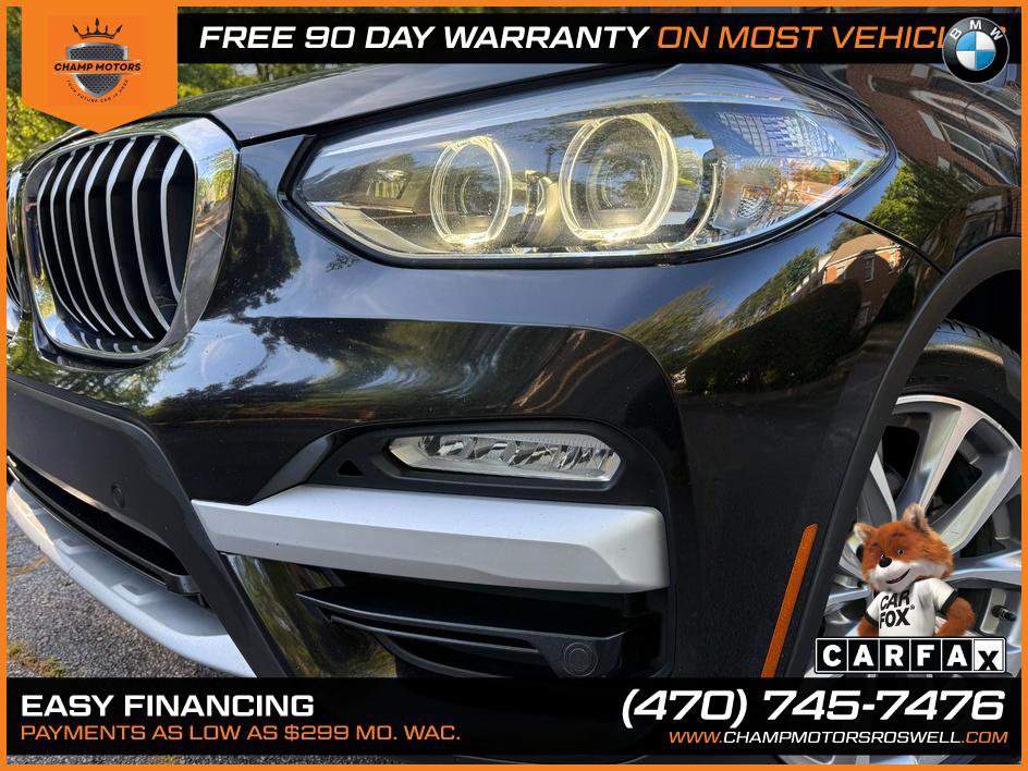 Used 2019 BMW X3 sDrive30i RWD image 2