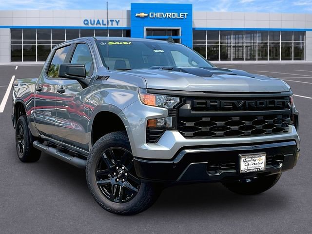New 2026 Chevrolet Silverado 1500 Custom Trail Boss w/ Turbomax Blackout Package AWD/4WD image 1