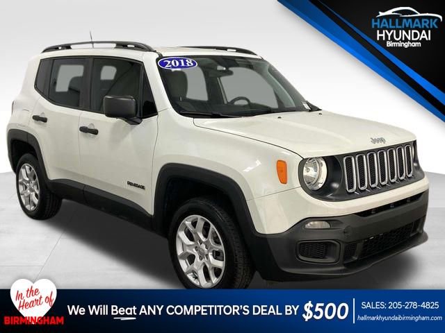 Used 2018 Jeep Renegade Sport w/ Power & Air Group