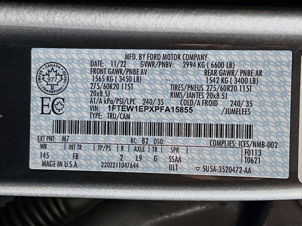 Used 2023 Ford F150 XLT w/ Equipment Group 302A High AWD/4WD image 31