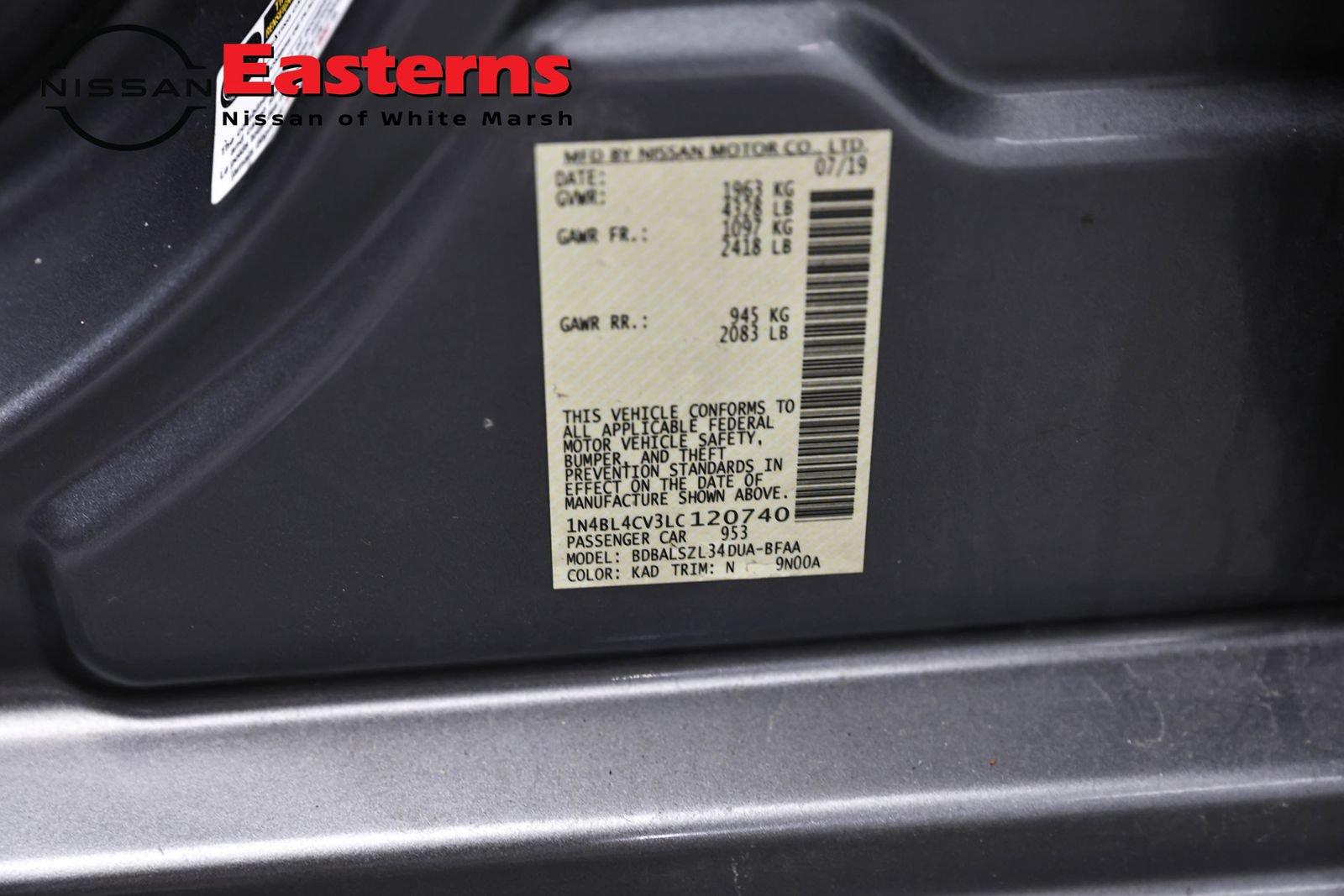 Used 2020 Nissan Altima 2.5 SR FWD image 34