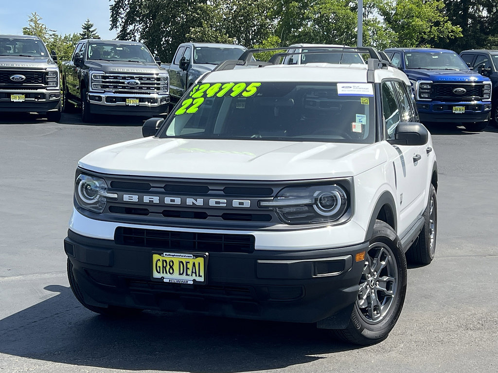Certified 2022 Ford Bronco Sport Big Bend