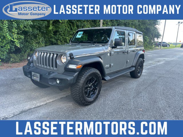 Used 2020 Jeep Wrangler Unlimited Sport w/ Cold Weather Group AWD/4WD image 1