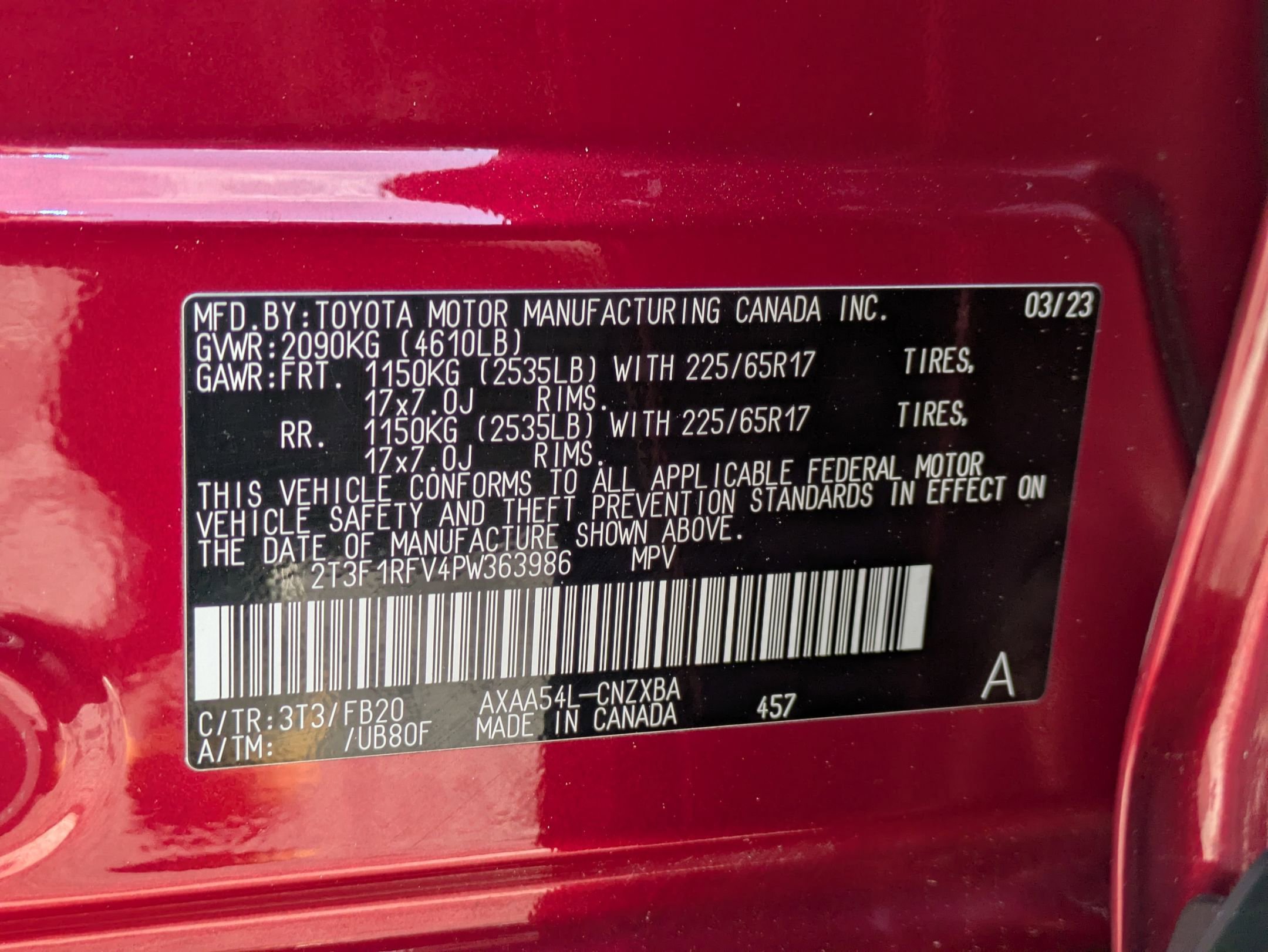 Used 2023 Toyota RAV4 LE AWD/4WD image 23