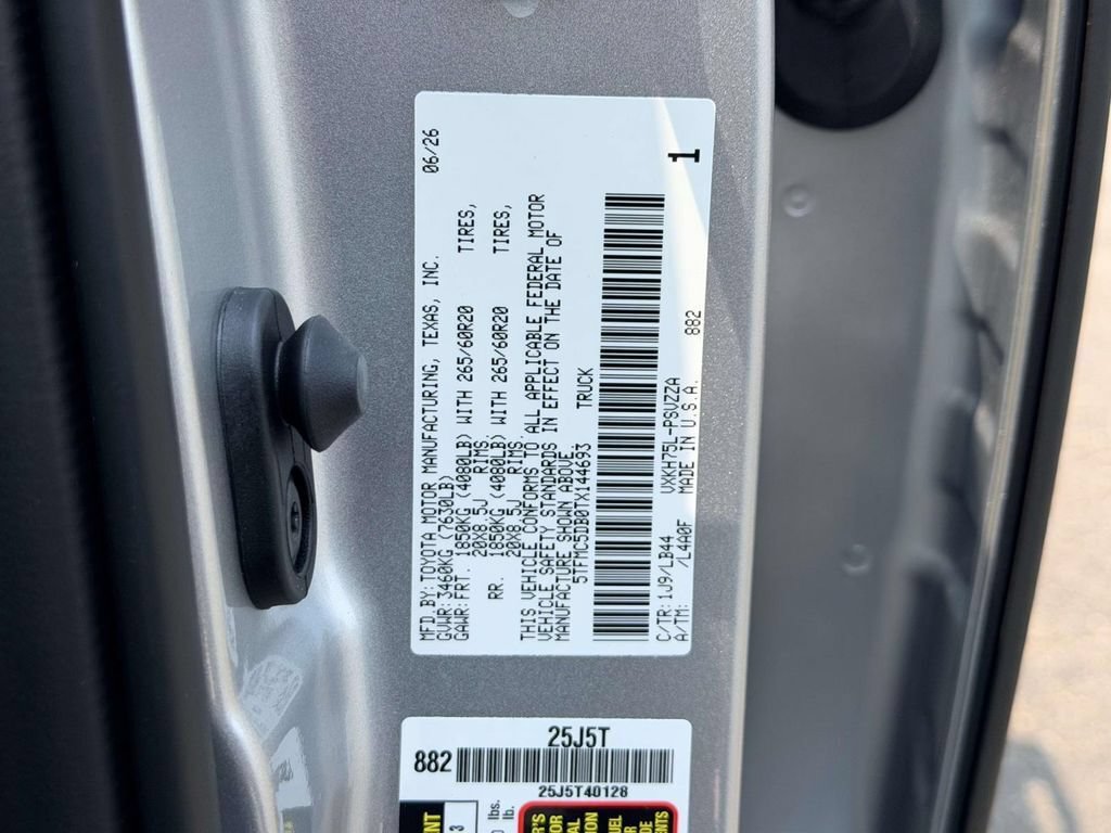 New 2026 Toyota Tundra 1794 Edition w/ TRD Off-Road Package AWD/4WD image 26
