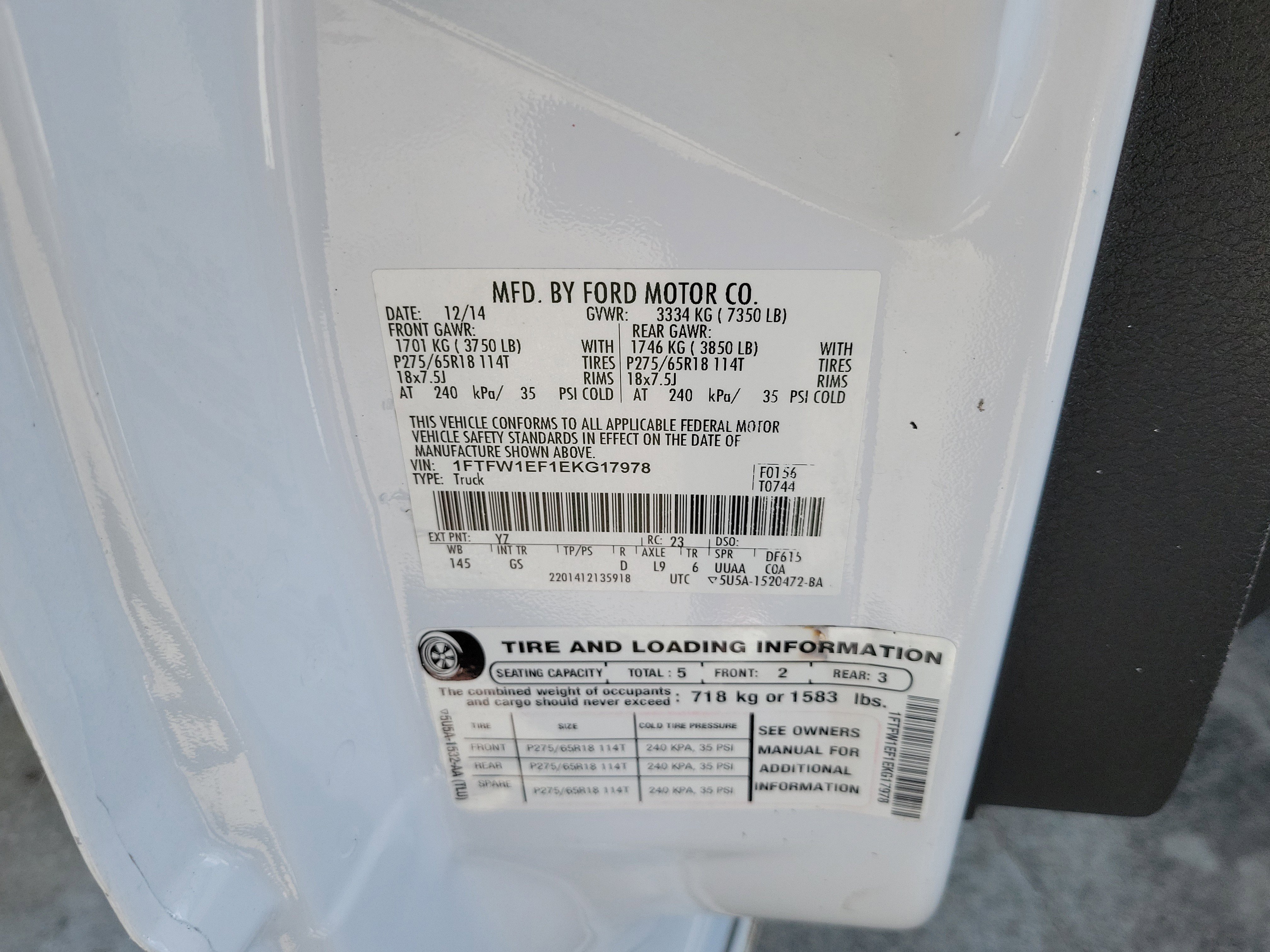 Used 2014 Ford F150 XLT w/ Equipment Group 302A Luxury image 30