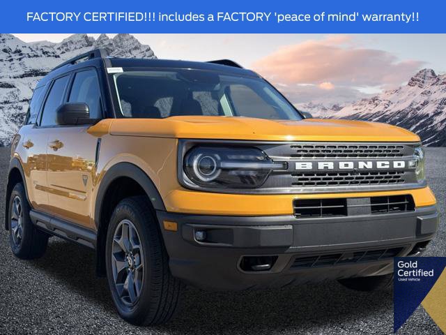 Certified 2022 Ford Bronco Sport Badlands w/ Premium Package