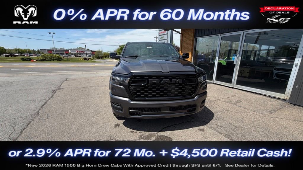 New 2026 RAM 1500 Big Horn AWD/4WD image 2