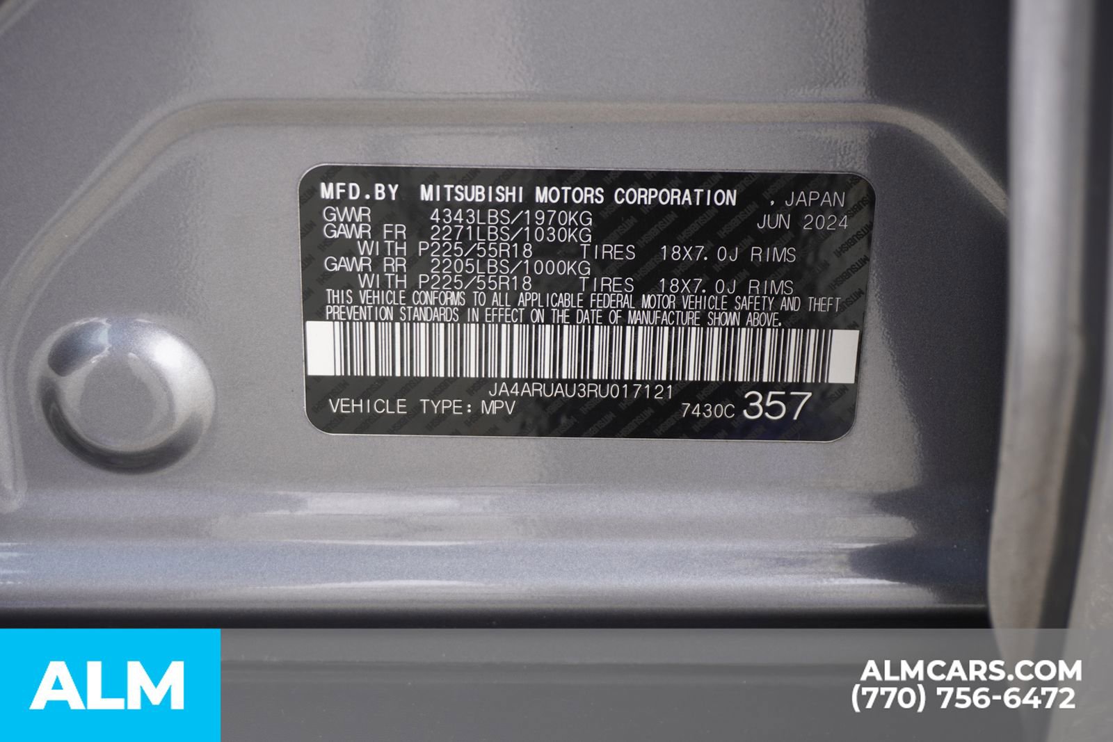 Used 2024 Mitsubishi Outlander Sport ES image 57