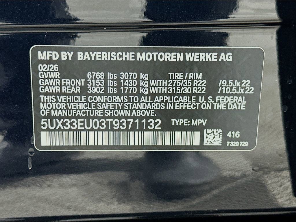 Used 2026 BMW X5 M60i w/ Executive Package AWD/4WD image 24