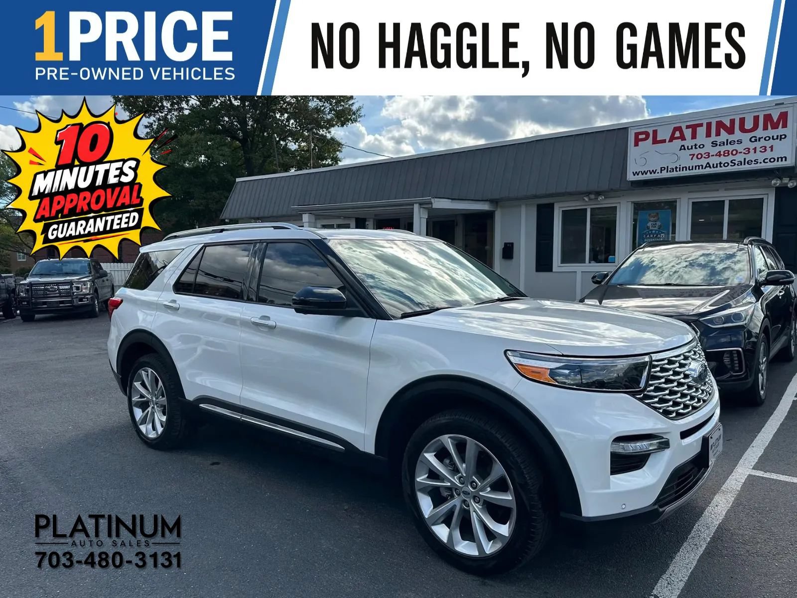 Used 2023 Ford Explorer Platinum w/ Technology Package