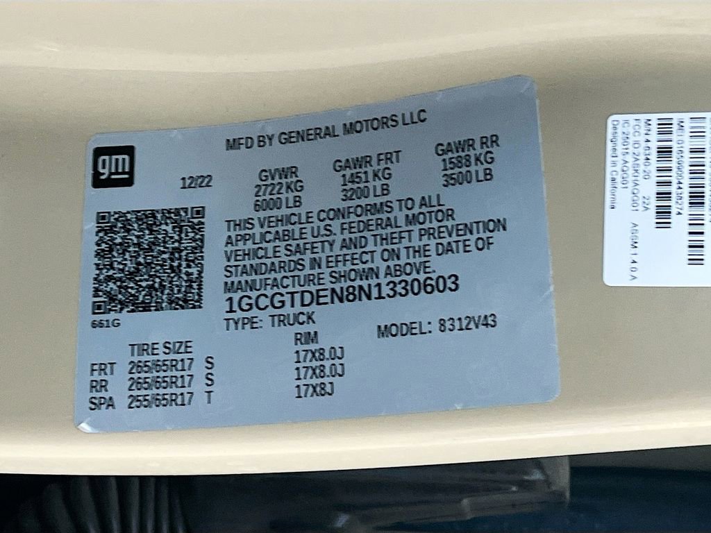 Used 2022 Chevrolet Colorado Z71 image 16