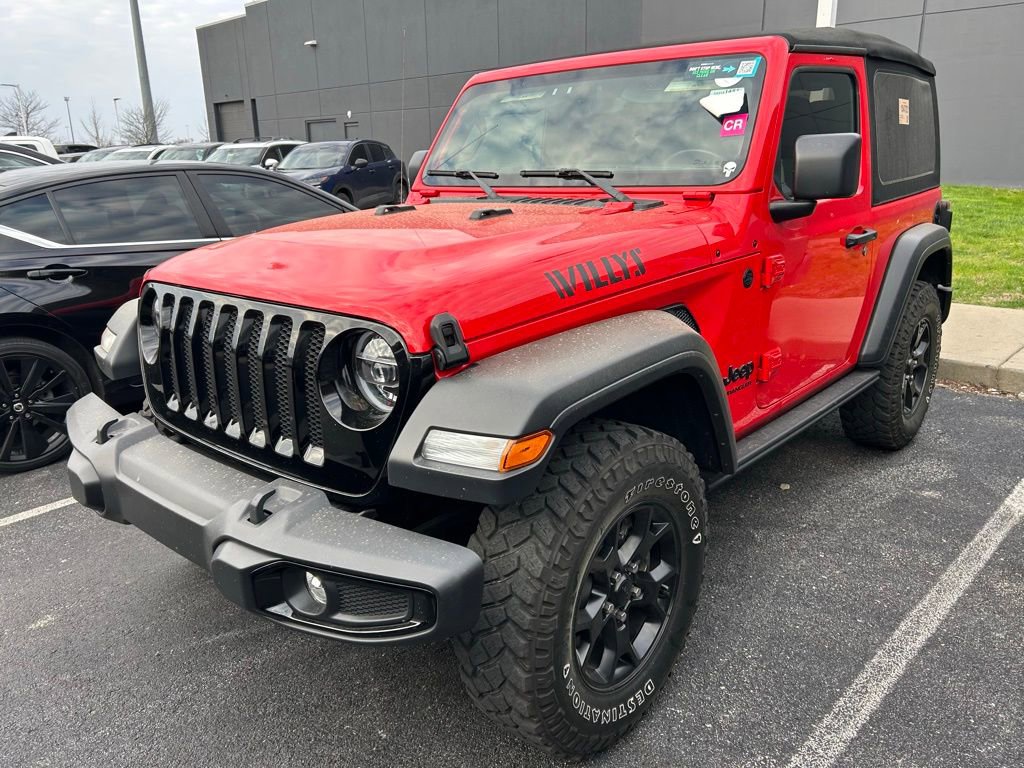 Used 2021 Jeep Wrangler Willys video 2