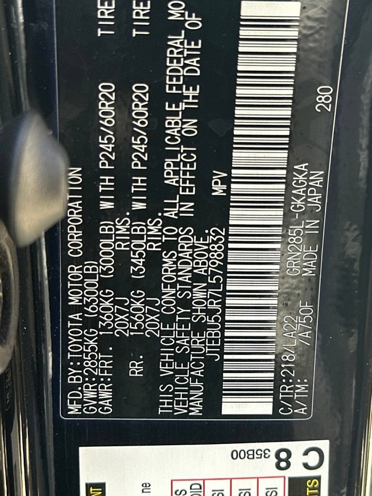 Used 2020 Toyota 4Runner Limited AWD/4WD image 36