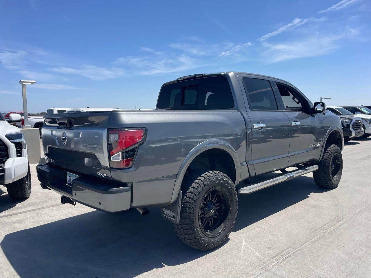 Used 2021 Nissan Titan Platinum Reserve w/ Moonroof Package AWD/4WD image 2