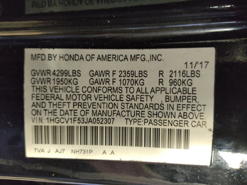 Used 2018 Honda Accord EX-L image 33