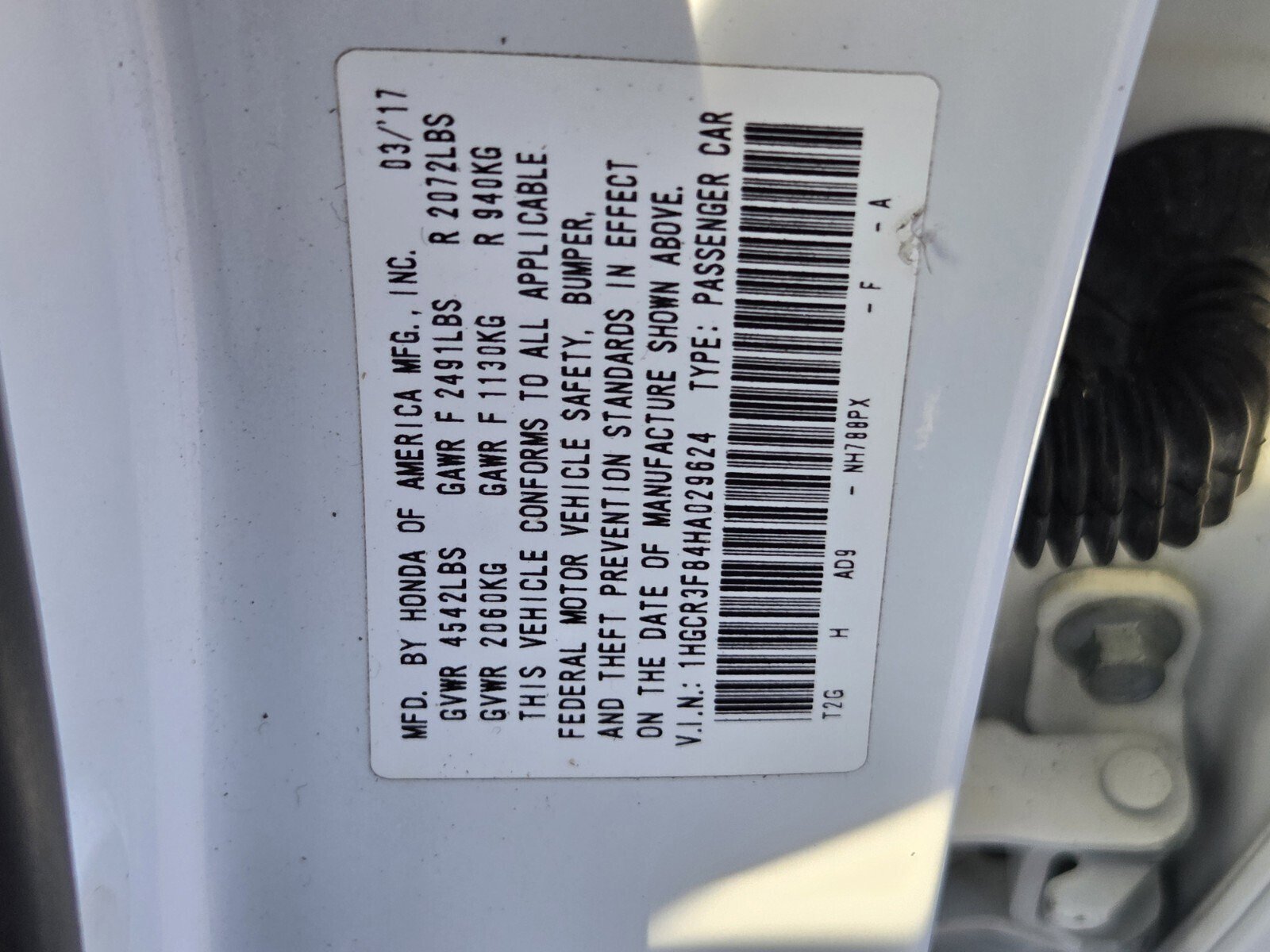 Used 2017 Honda Accord EX-L image 32