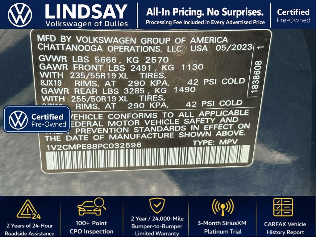 Certified 2023 Volkswagen ID.4 Pro RWD image 27