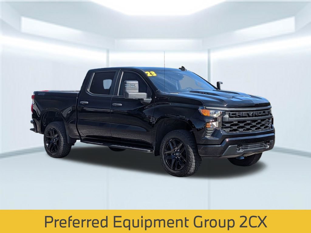 Used 2023 Chevrolet Silverado 1500 Custom Trail Boss w/ Midnight Edition image 4