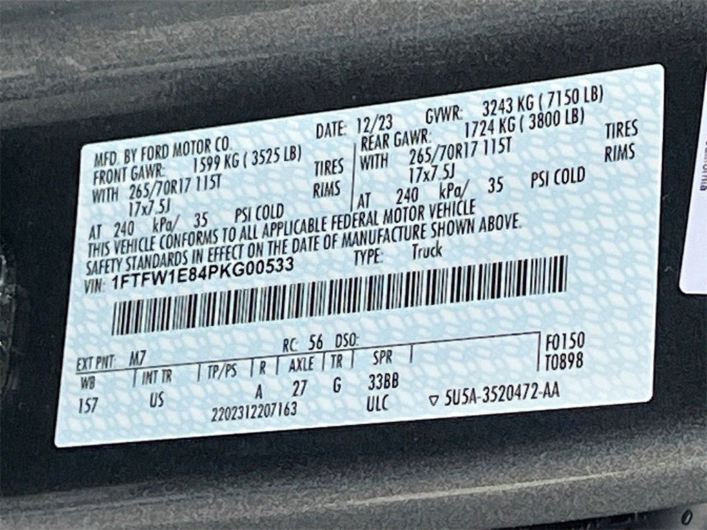 Used 2023 Ford F150 XLT w/ Trailer Tow Package image 30