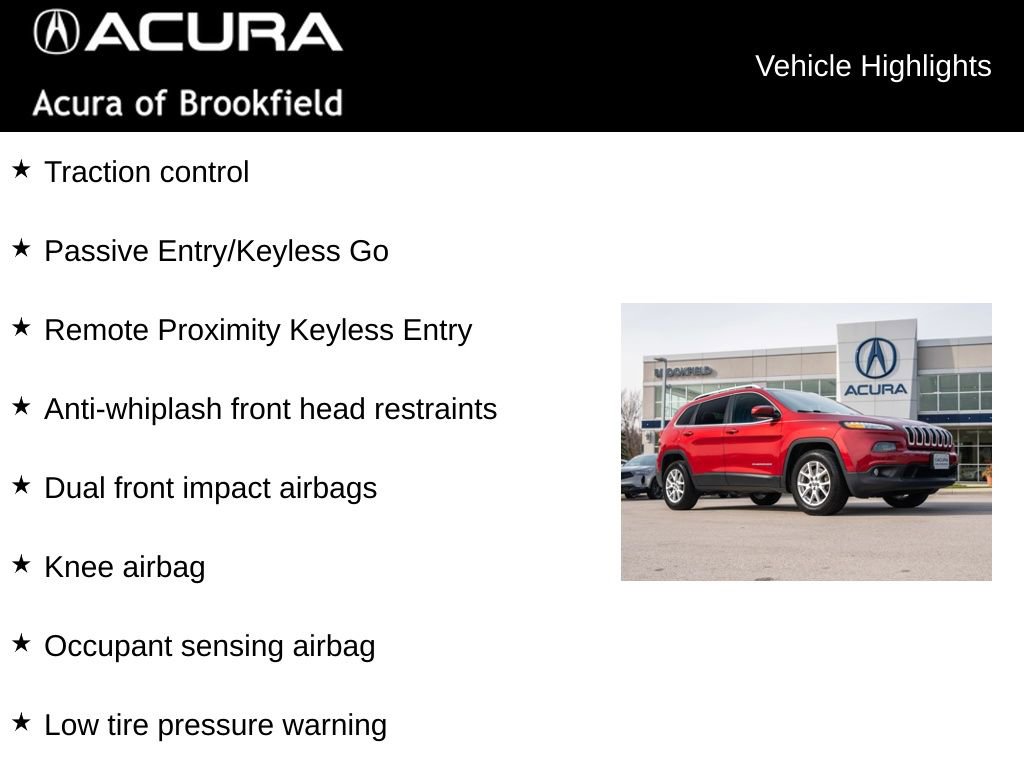 Used 2017 Jeep Cherokee Latitude w/ Comfort/Convenience Group image 12