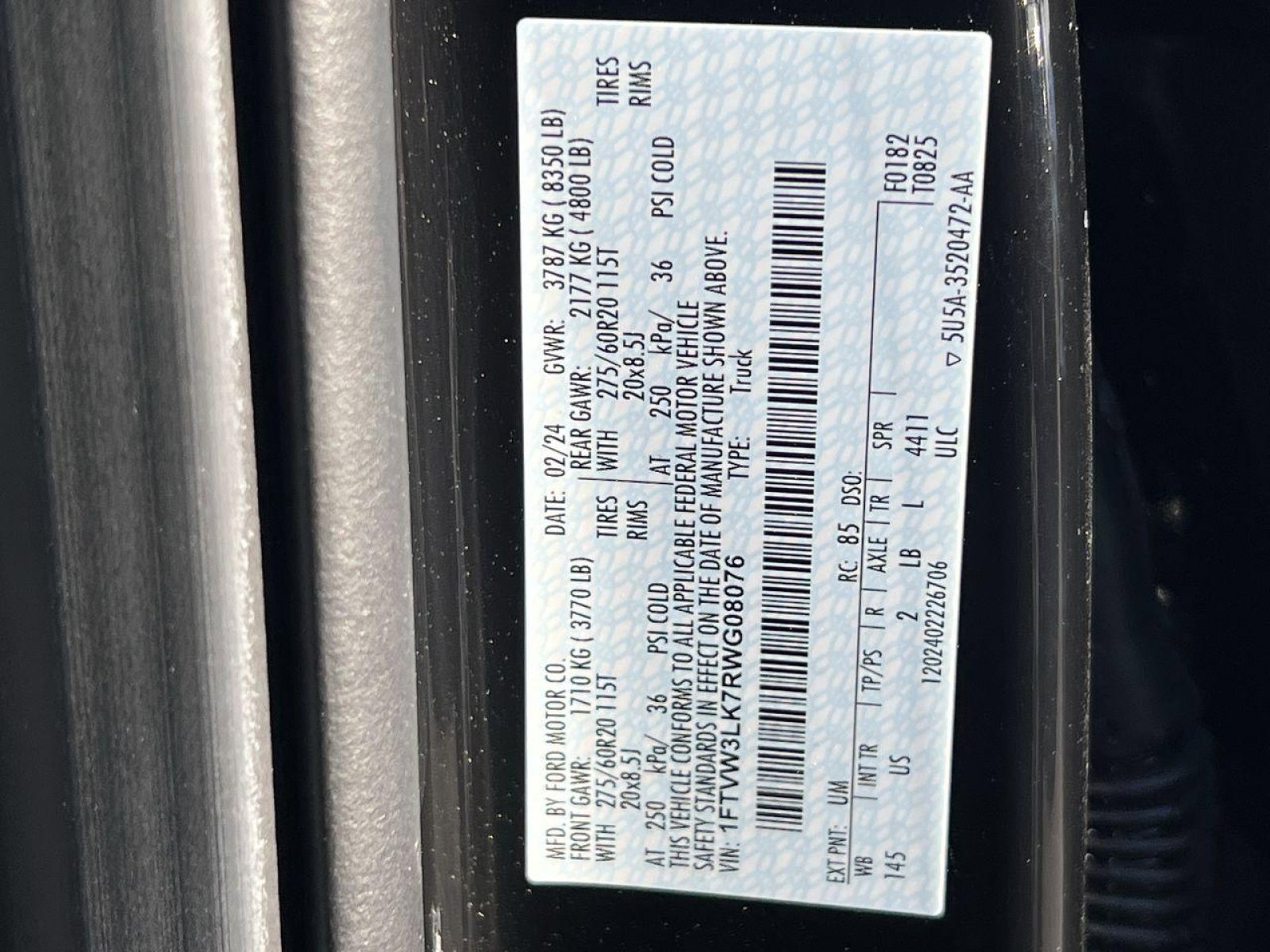 New 2024 Ford F150 Lightning XLT w/ Max Trailer Tow Package image 29