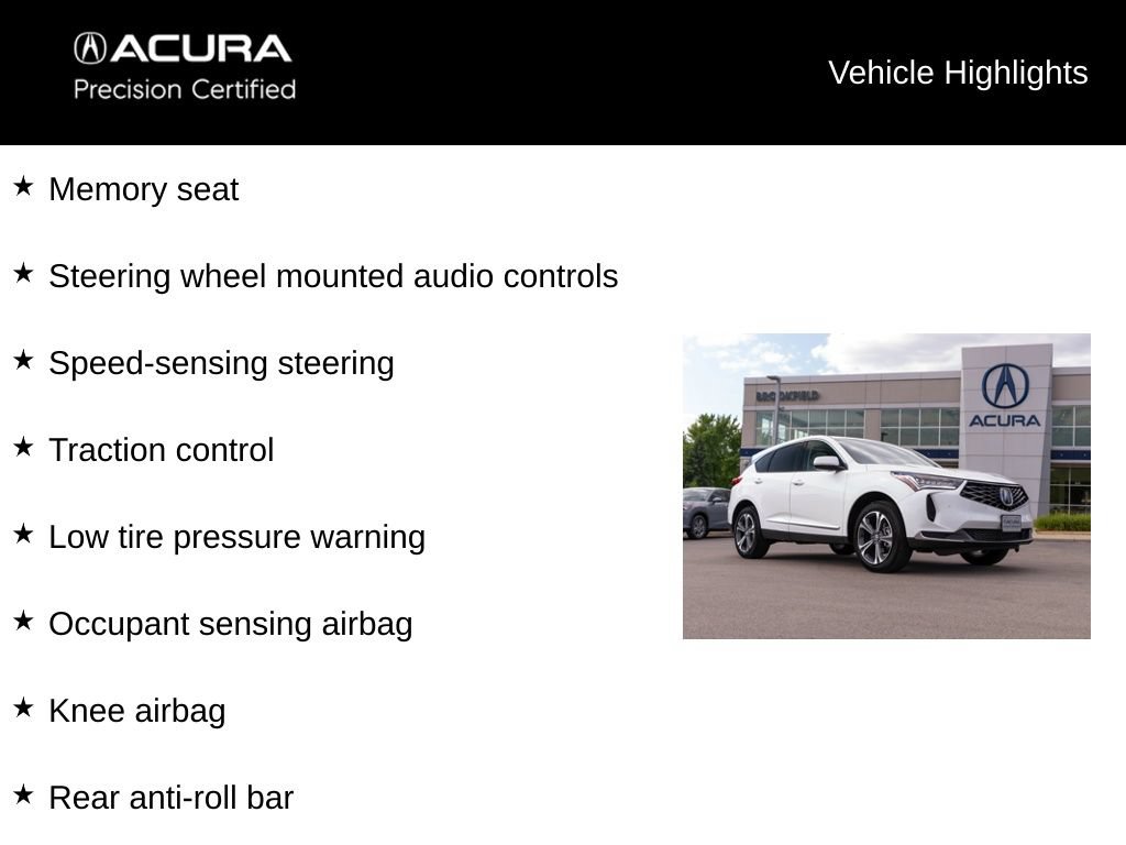 Certified 2026 Acura RDX w/ Technology Package AWD/4WD image 9