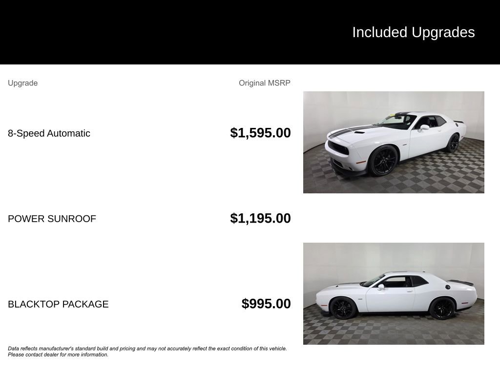 Used 2018 Dodge Challenger R/T w/ Blacktop Package image 6