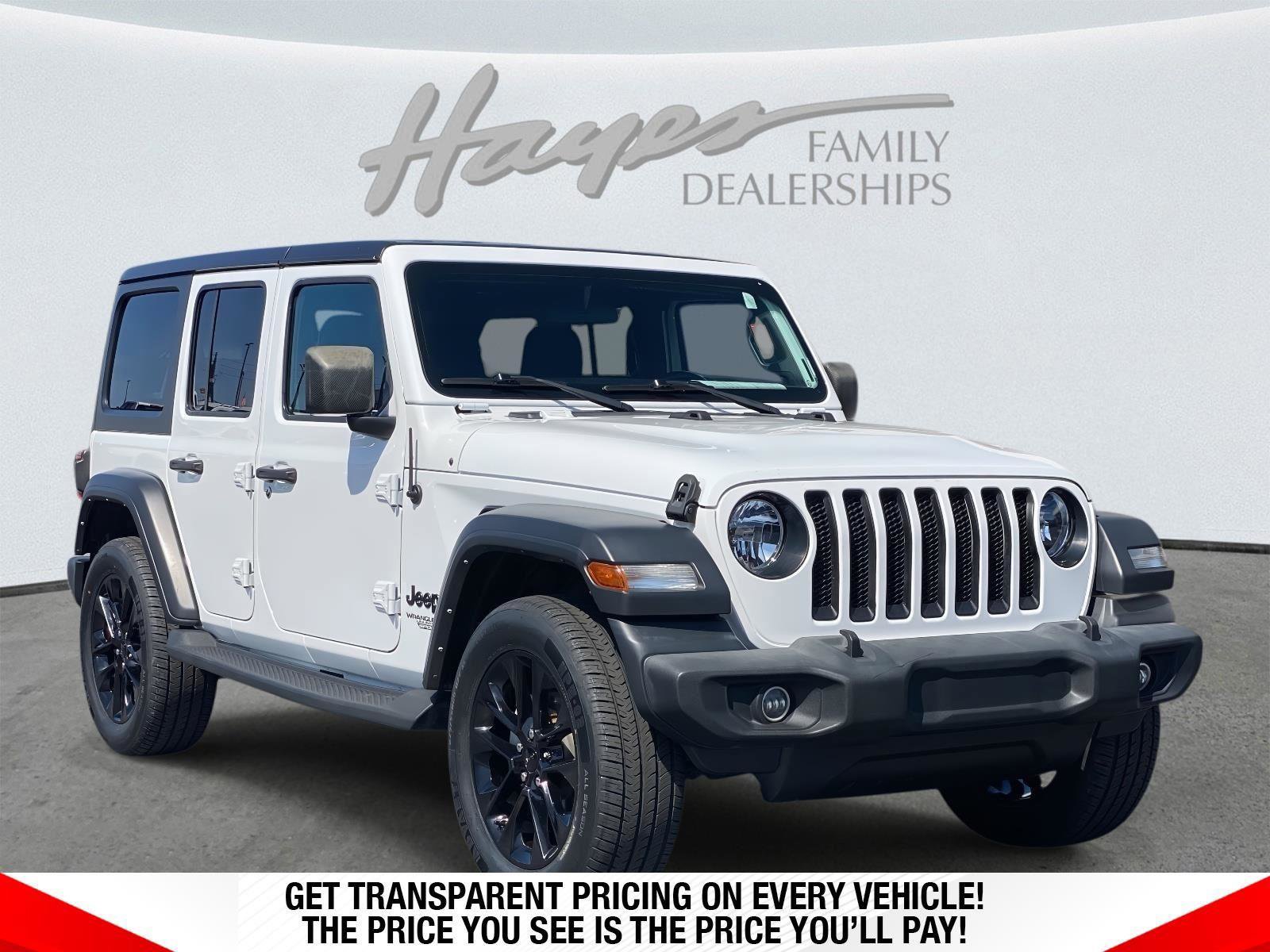 Certified 2021 Jeep Wrangler Unlimited Sport image 1