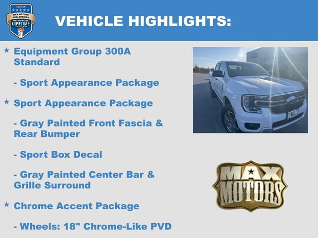 New 2025 Ford Ranger XLT w/ FX4 Off-Road Package image 6