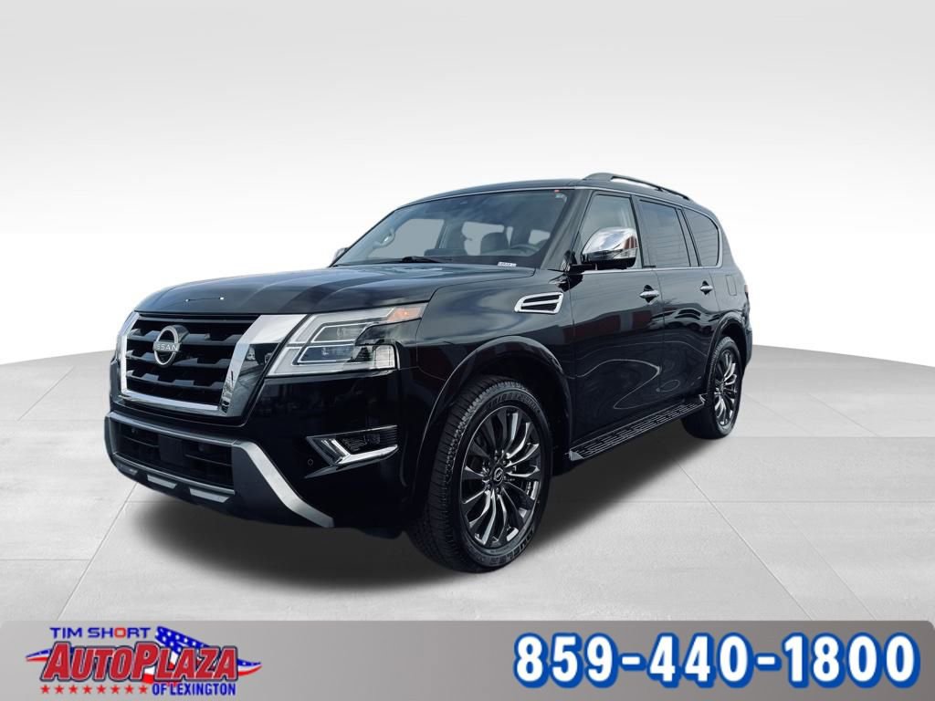 Used 2024 Nissan Armada Platinum w/ Captain's Chairs Package