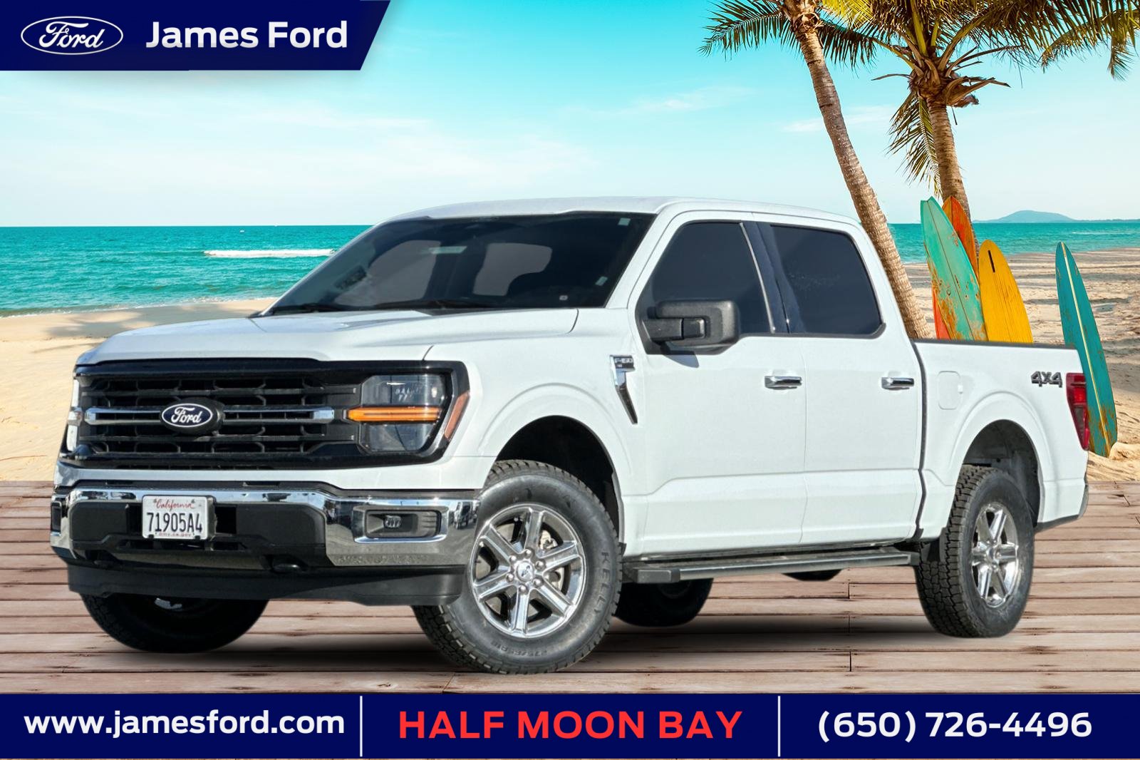 Used 2025 Ford F150 XLT w/ Equipment Group 301A Standard AWD/4WD image 1