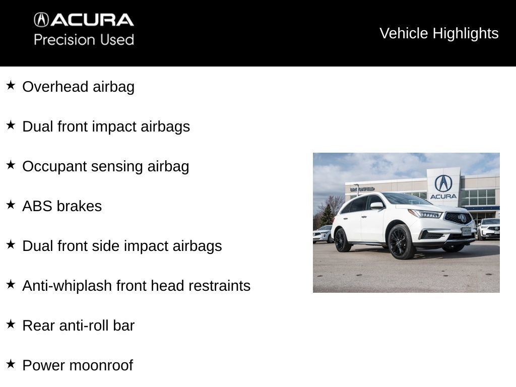 Certified 2018 Acura MDX 3.5L image 13