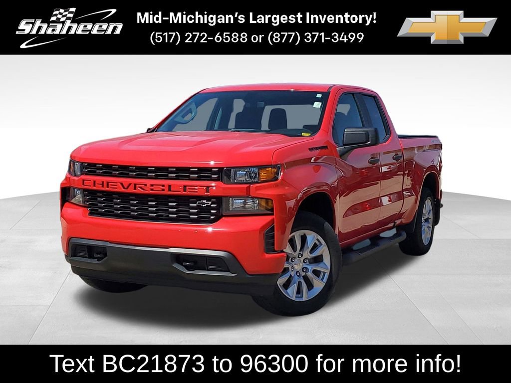 Used 2020 Chevrolet Silverado 1500 Custom w/ Custom Convenience Package AWD/4WD image 1