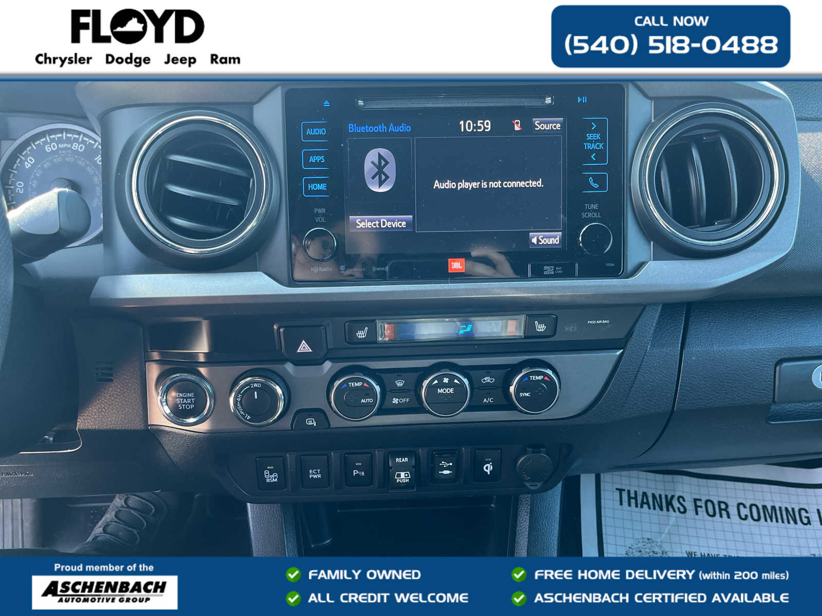 Used 2019 Toyota Tacoma TRD Off-Road AWD/4WD image 17
