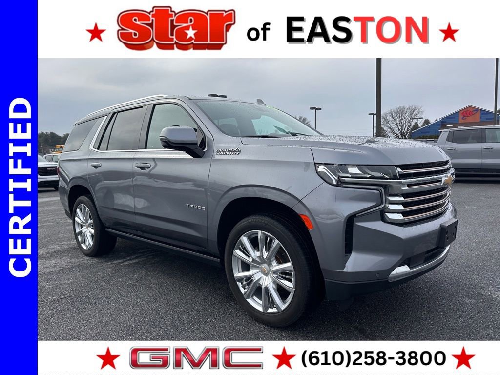 Certified 2022 Chevrolet Tahoe High Country