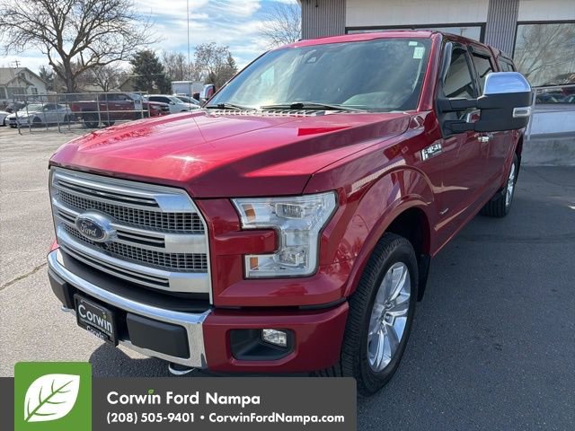 Used 2015 Ford F150 Platinum w/ Technology Package image 1