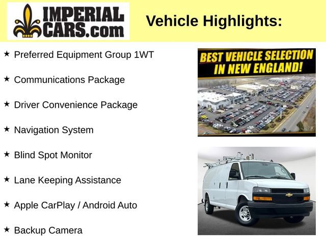 Used 2025 Chevrolet Express 2500 Extended w/ Communications Package RWD image 7