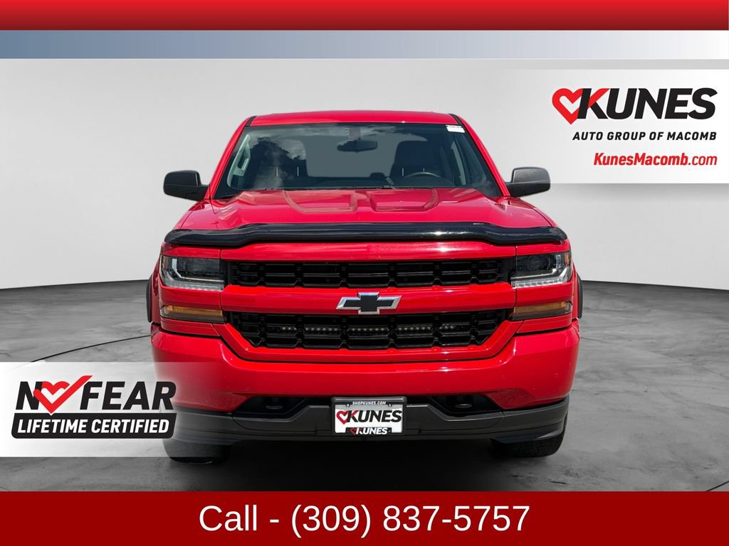 Used 2017 Chevrolet Silverado 1500 Custom w/ Custom Convenience Package AWD/4WD image 2