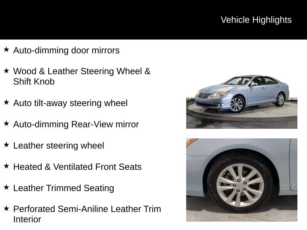 Used 2011 Lexus ES 350 FWD image 19