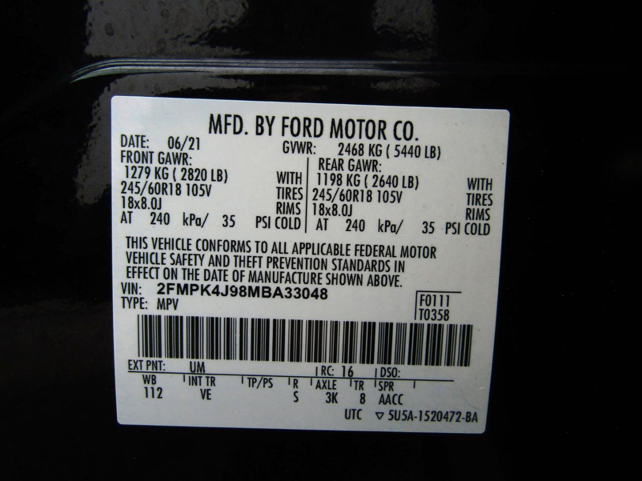 Used 2021 Ford Edge SEL w/ Convenience Package AWD/4WD image 27