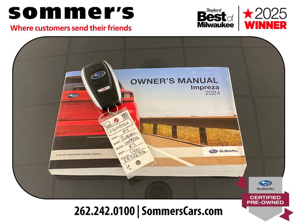 Certified 2024 Subaru Impreza RS image 25