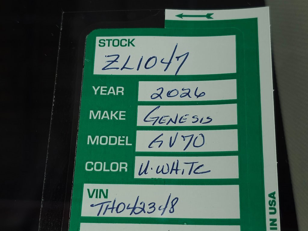 Used 2026 Genesis GV70 2.5T image 37