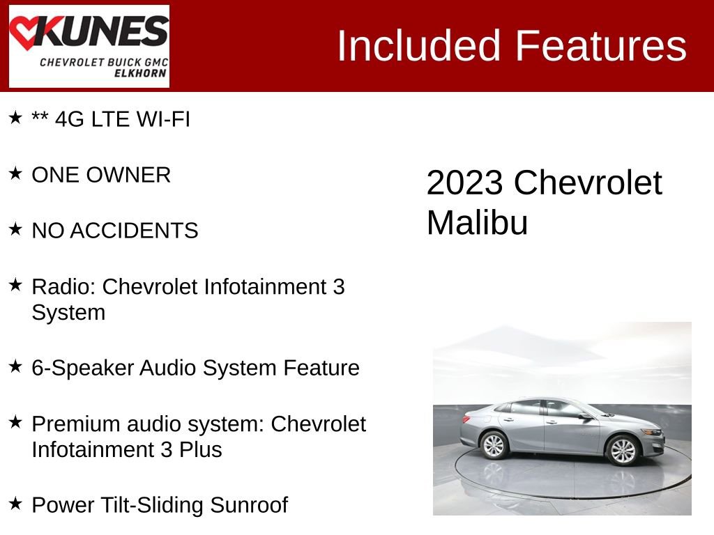Used 2023 Chevrolet Malibu LT image 3