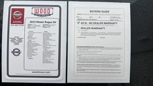 Used 2023 Nissan Rogue SV image 32