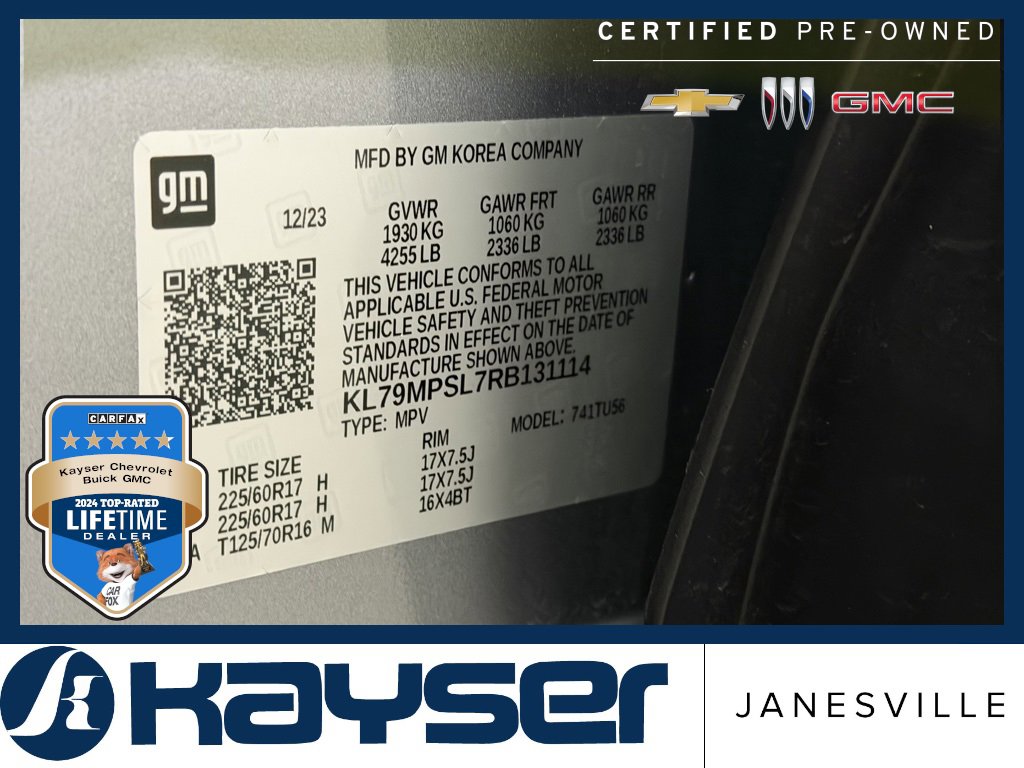 Certified 2024 Chevrolet TrailBlazer LT w/ LT Cold Weather Package image 34