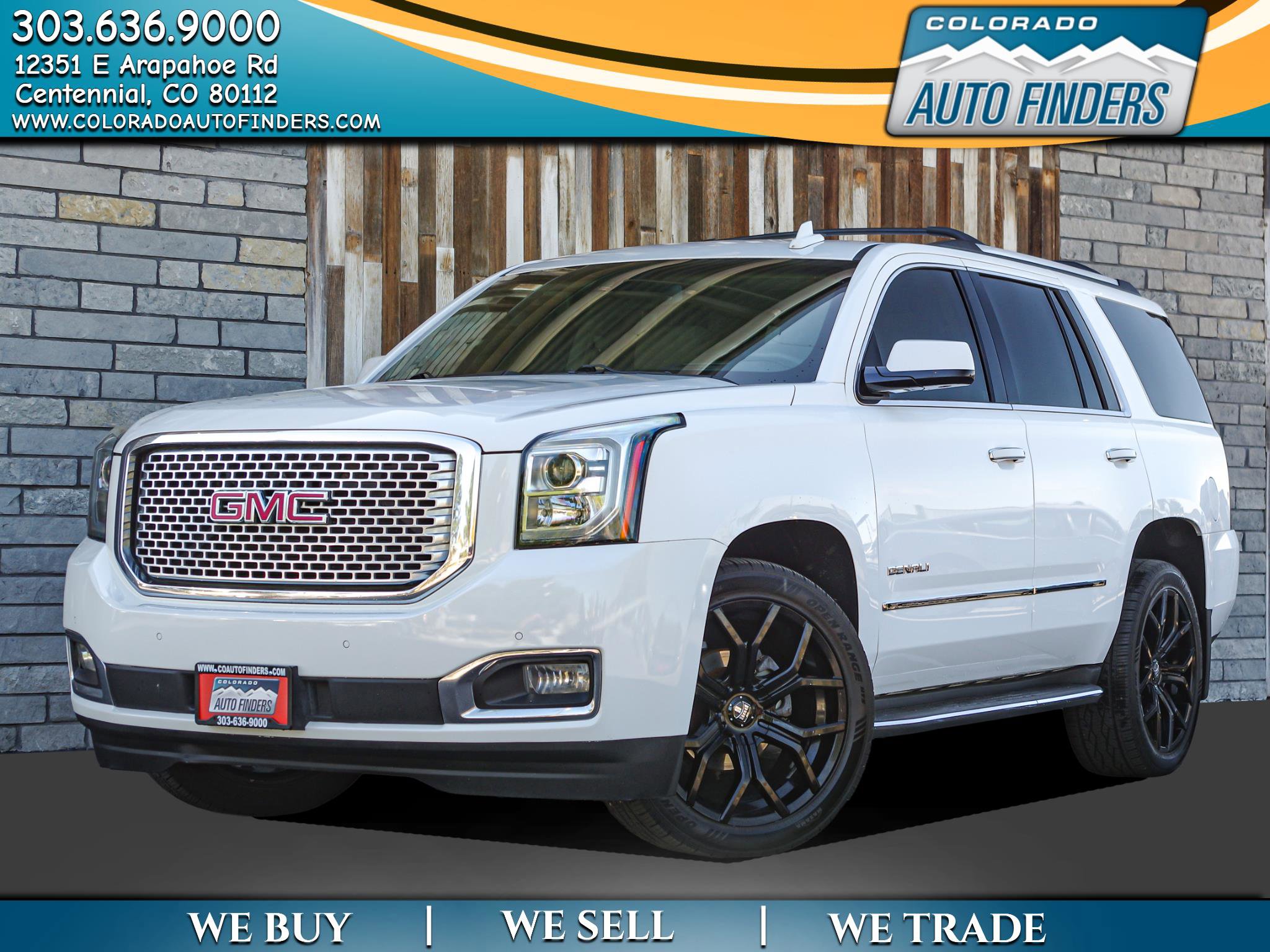 Used 2016 GMC Yukon Denali w/ Open Road Package