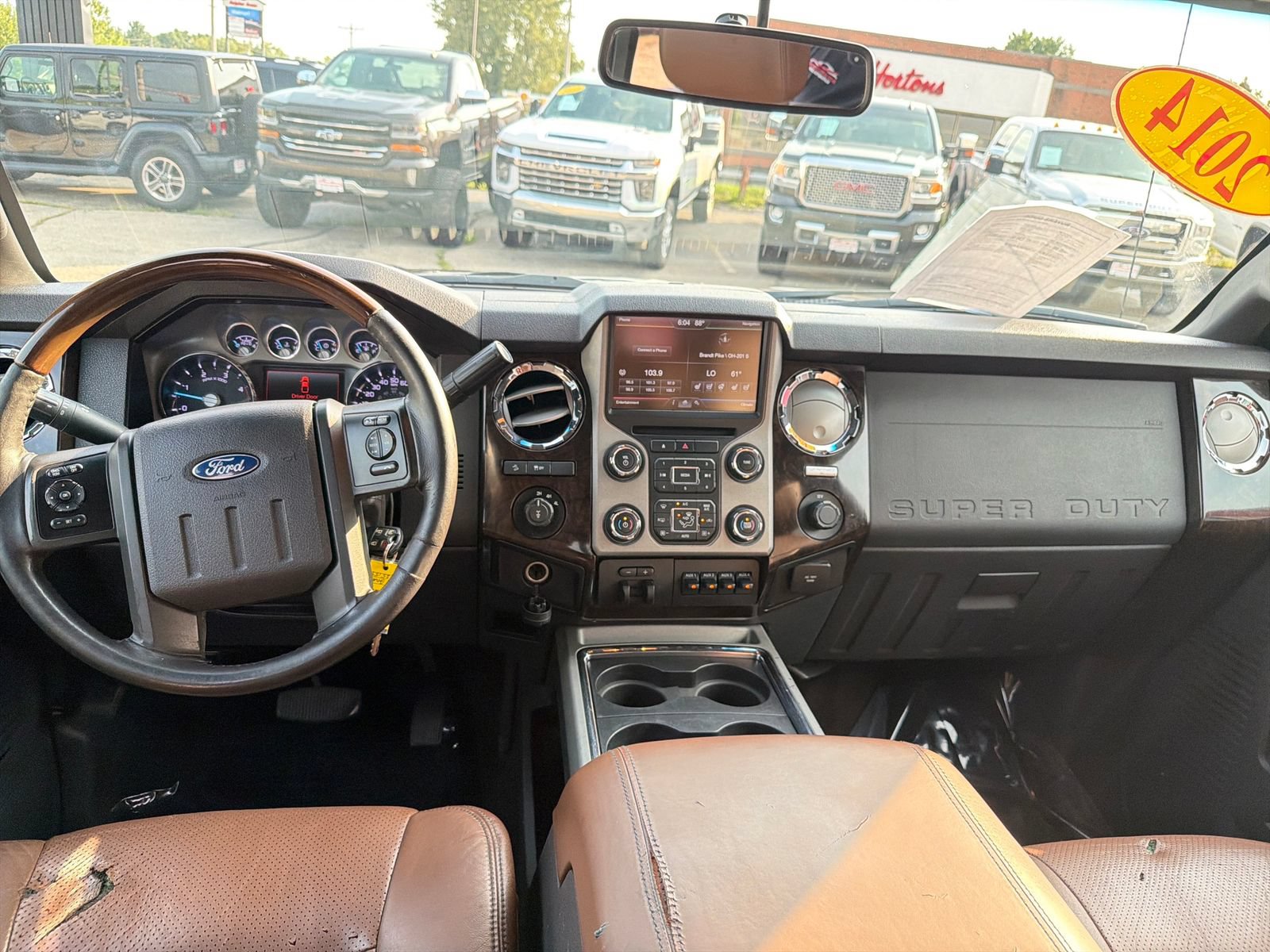 Used 2014 Ford F350 Platinum w/ FX4 Off-Road Package AWD/4WD image 15