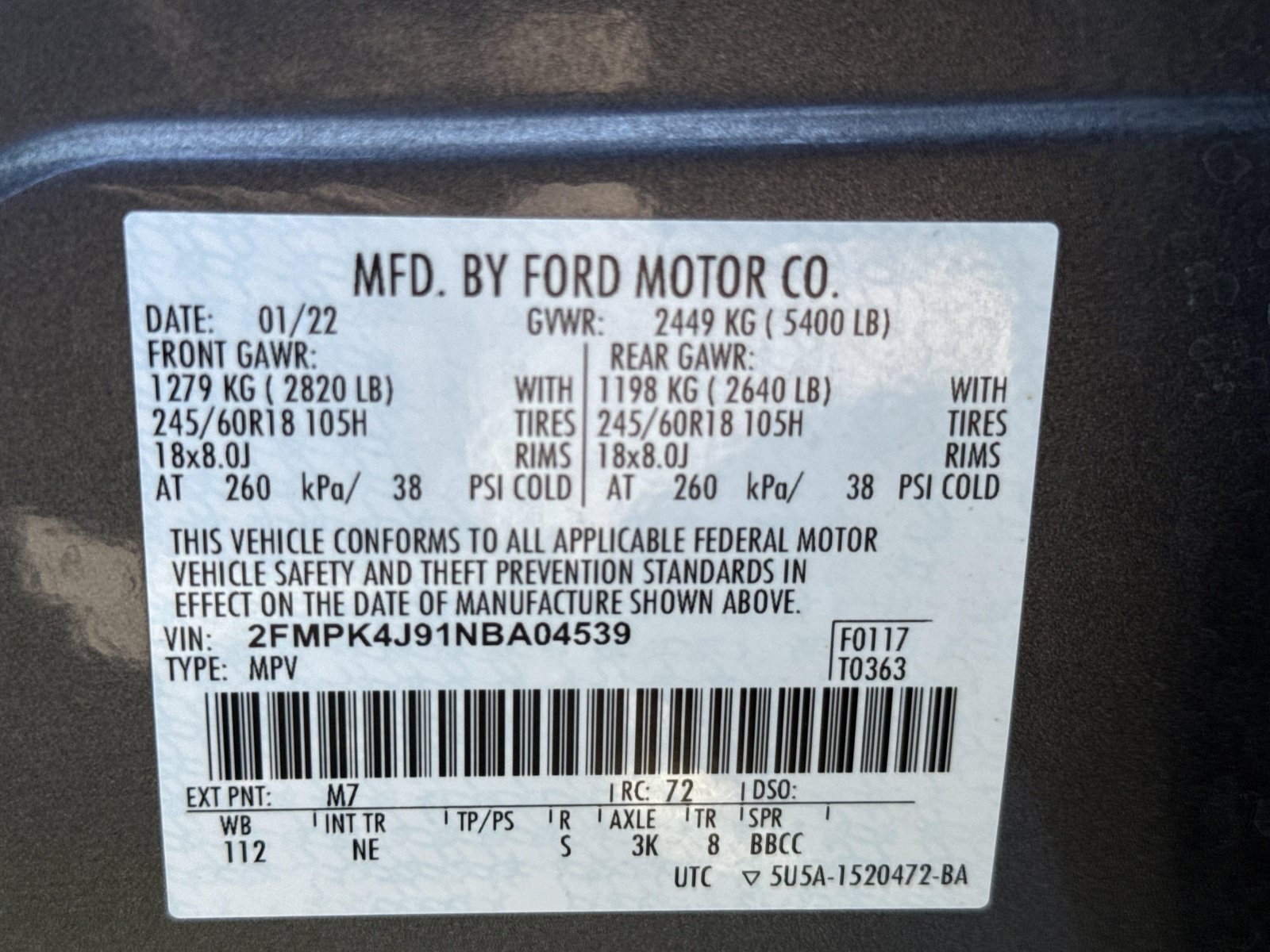 Certified 2022 Ford Edge SEL w/ Sport Appearance Package AWD/4WD image 32